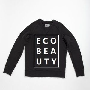 Black Organic "Eco Beauty" Sweatshirt